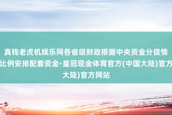 真钱老虎机娱乐网各省级财政根据中央资金分拨情况按比例安排配套资金-皇冠现金体育官方(中国大陆)官方网站